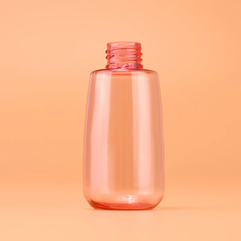 50ml 100ml PETG Empty Round Plastic Hair Spray Bottle For Skin Care Lotion Cream For 75% Achohol