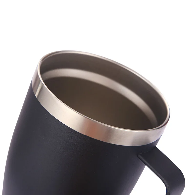 tumblers wholesale bulk 12/14/16/20/24/32/40 OZ tumbler with handle steel vacuum insulated travel mug with handle