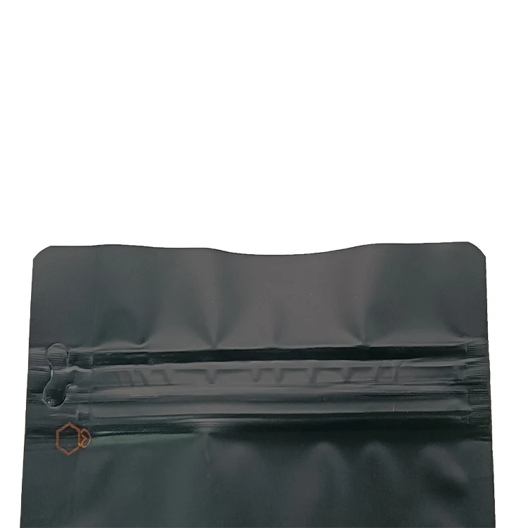 customized  kraft compostable empty flat bottom coffee packaging bags custom printed with valve and zipper