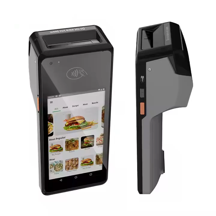 EDOO EP520 POS Wireless 4G Android Terminal GPS Enabled  High-Speed 80mm/s Thermal Label Printer Secure NFC for Retail Logistics
