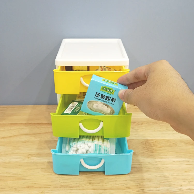 5 layers Multifunction Household Makeup Jewelry Organizer Box Plastic Storage Drawers