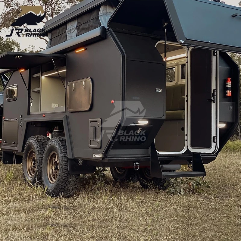 Австралийский Стандартный внедорожный караван rv трейлер дорожный кемпер кемпинг небольшой туристический