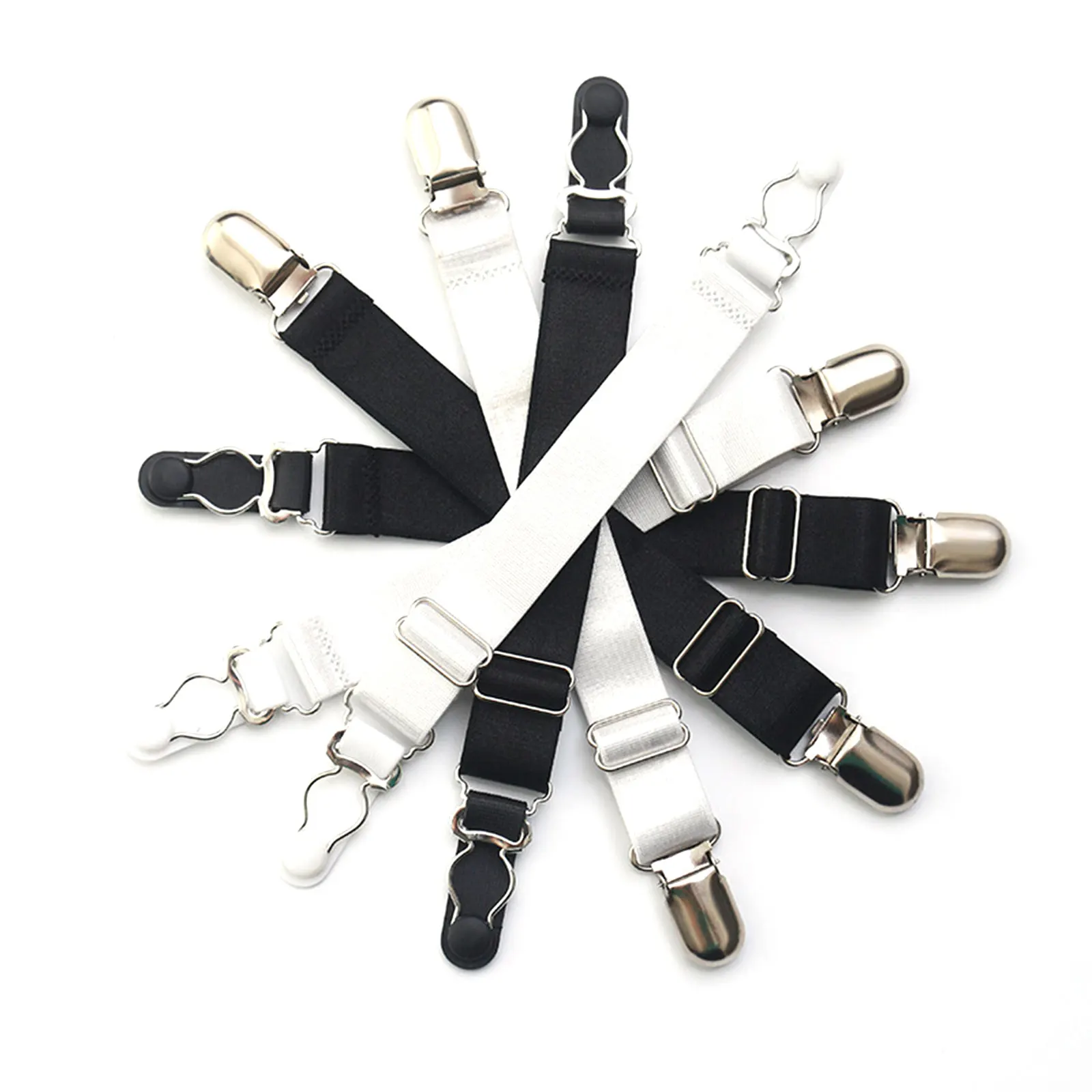 Garter Lace sexy suspenders Non-slip elastic pantyhose buckle Buckle duck bill buckle Adjustable  Stocking Clip suspenders