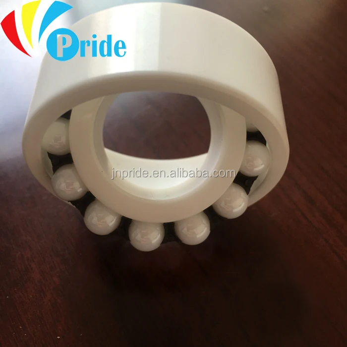 Full Ceramic ZrO2 PEEK Cage Self Aligning Ball Bearing 1300 1301 1302 1303 1304 1305 1306 1307 1308 1309 1310