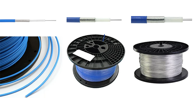 RG402 TFT402 TFT-405 RG401 Coaxial cable RFI PE Times microwave