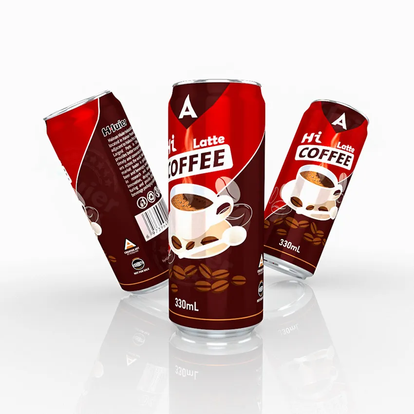 oem Mellow coffee beans Black Coffee 250ml 330ml sleek Canned Original Ready to drink wietnam Coffee Drink