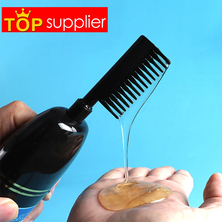 Factory Wholesale Home Use Healthy Fast Black Hair Dye Cream Easy Hair Color Shampoo For Men and Women
