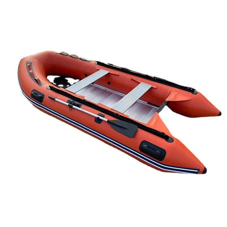 Aluminum alloy boat hard bottom black  inflatable boats