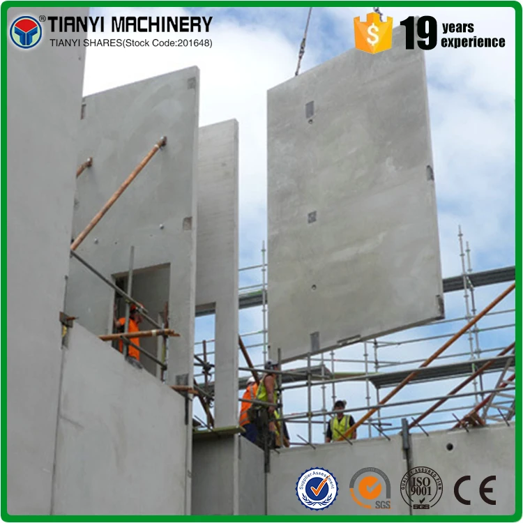 Hot sale steel precast concrete panel walls mold from factory