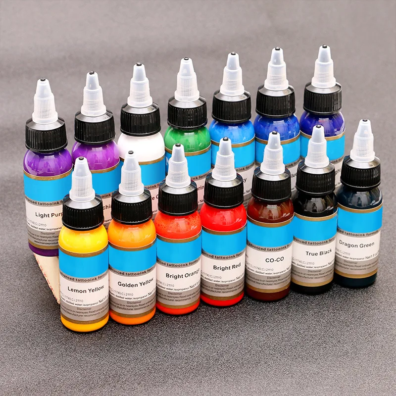 Dropshipping Tattoo Practice Color 30ml paint with Sourcing & Fulfillment services Free shipping to US