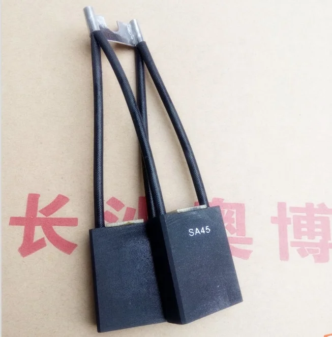 buy customized design and sisze Electro-graphite carbon brush SA45