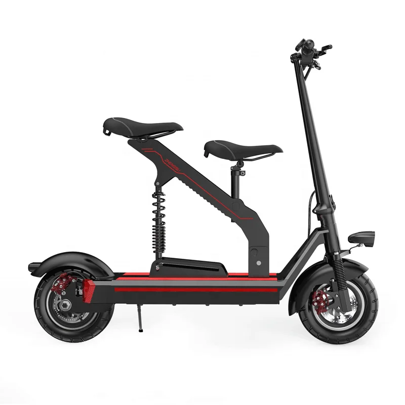 ZHENGBU T6 Two-wheel Scooter 250w Ce Lithium Battery Ultra-light Portable Small adult Folding Electric Scooter with seat