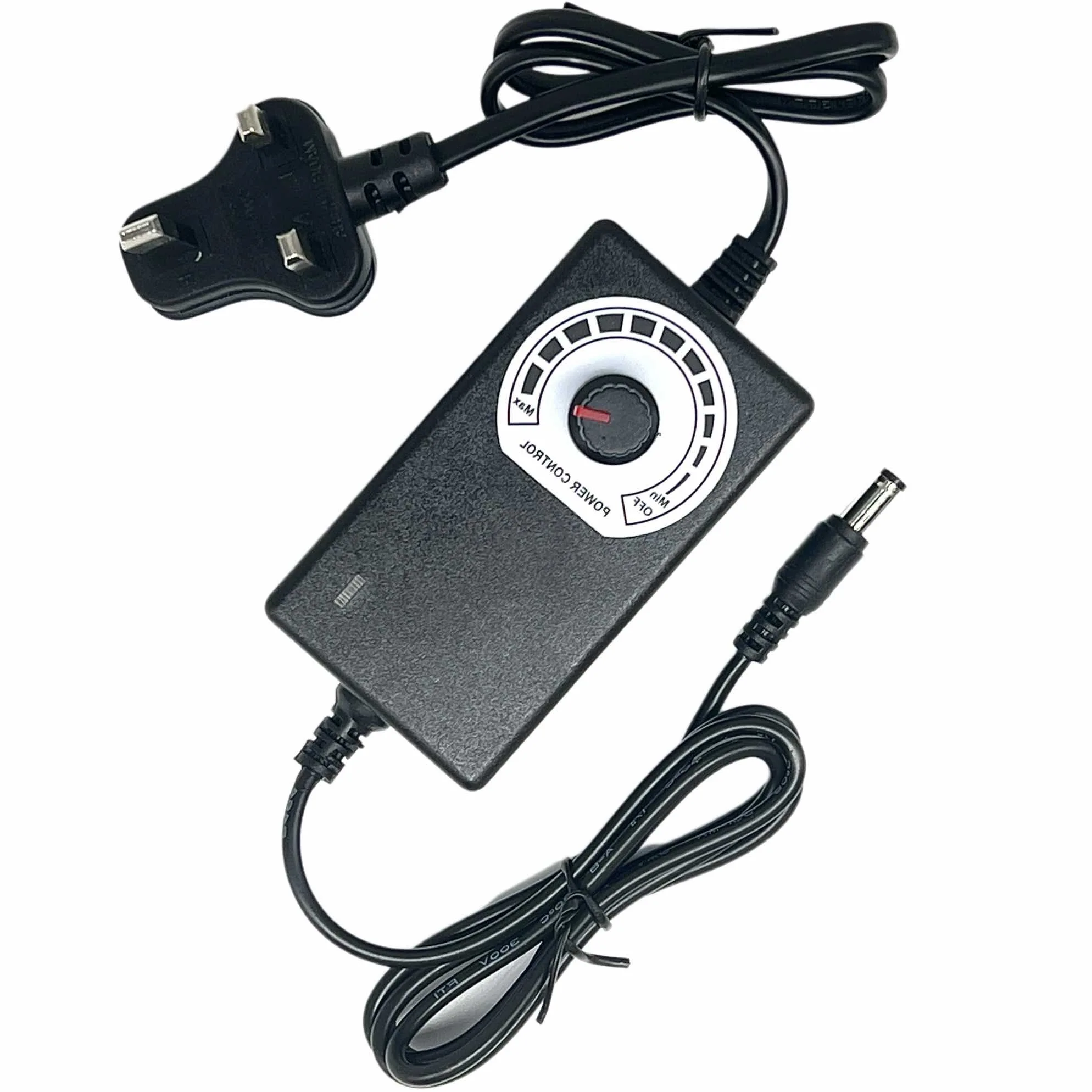 9-24V 1A Adjustable Power Supply Adapter British Mini Drill Block Set LED Display Small Blower Heating Element Temperature Power