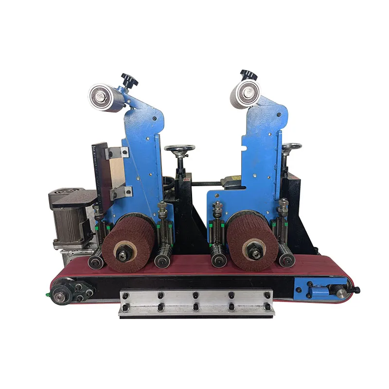 Steel plate sheet polishing machines to polish metal bar surface polisher machine