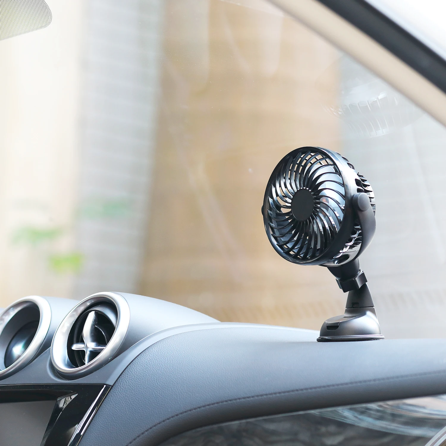 4Inch Suction Kitchen Wind Circulation Wall Fan For Home Small Usb Rechargeable Battery Air Cooling Portable Mini Table Car Fans