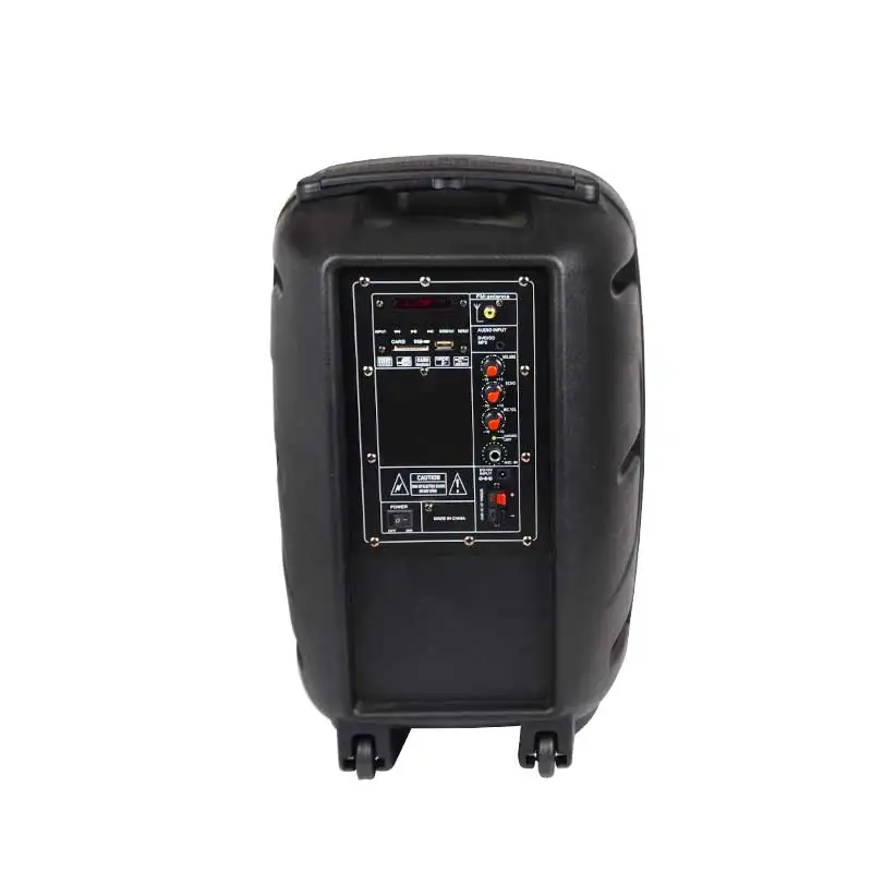 wholesale factory price outdoor rechargeable trolley speaker karaoke portable speaker Q2