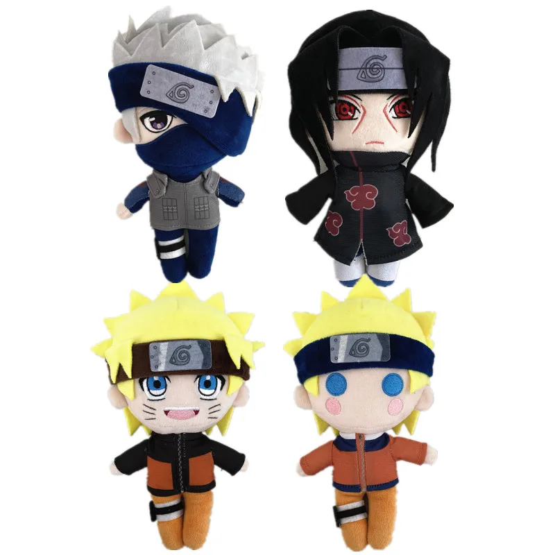 Uzumaki Doll Hatake Kakashi Uchiha Sasuke Doll Uchiha Itachi Doll Pillow Plush Toys