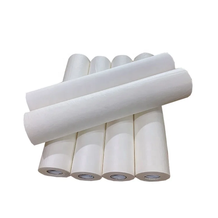 Clearance Sale Disposable couch roll massage bed roll water absorbent Medical Paper Roll For Medical