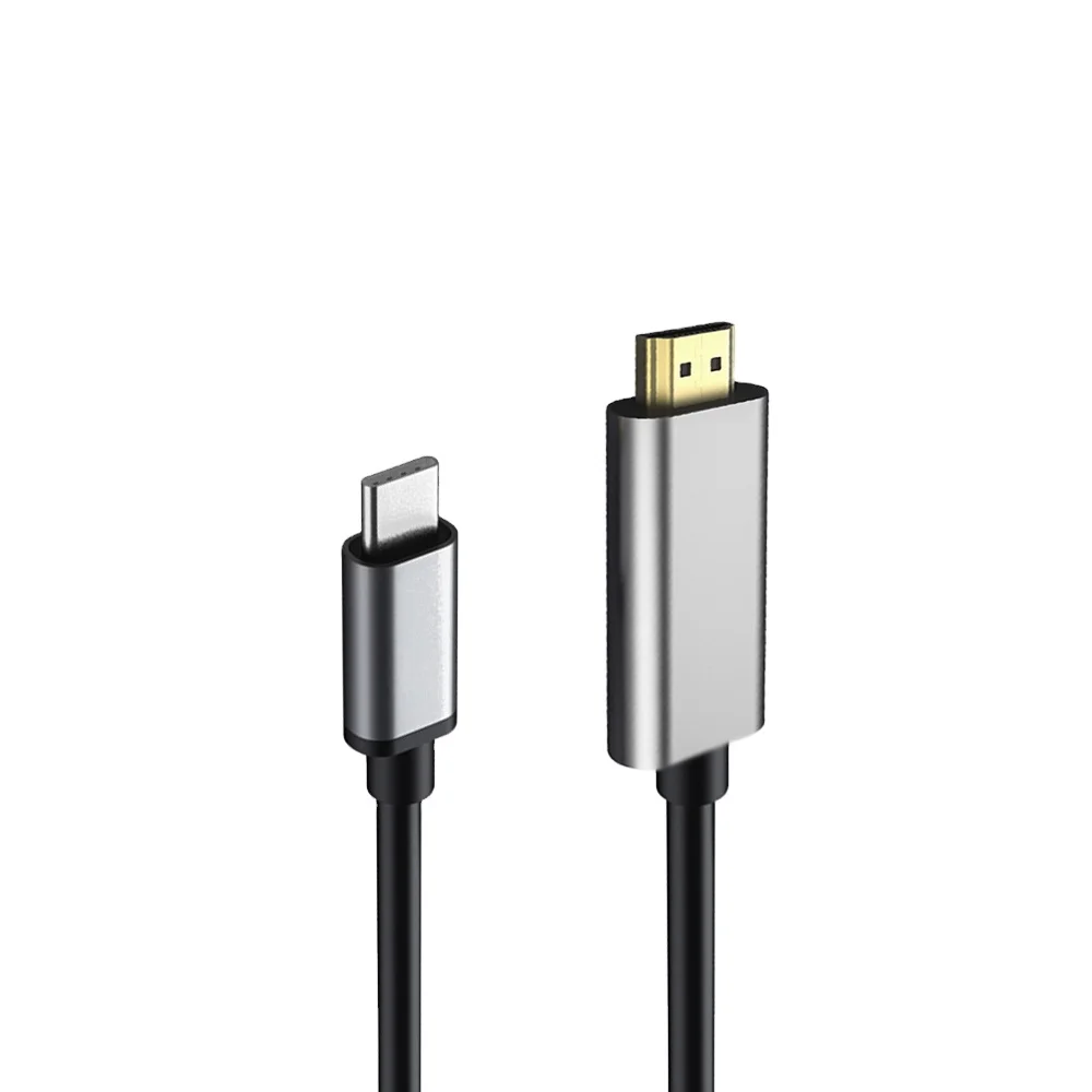 Gold plated HDTV TV adapter cable Compatible with Samsung Galaxy S10 Note 9 MacBook USB-C Type C to HDMI Converter adapter