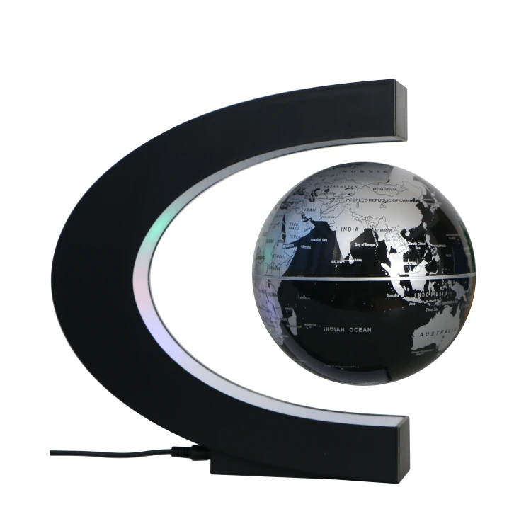 Крутые гаджеты Электрический Тип C мини mova вращающийся магнитный левитирующий плавающий со светодиодными