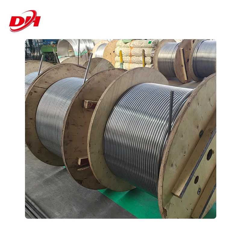 Foshan Factory Direct Sales Coiled Tubing Coil Heat Exchanger Tubes Stainless Steel