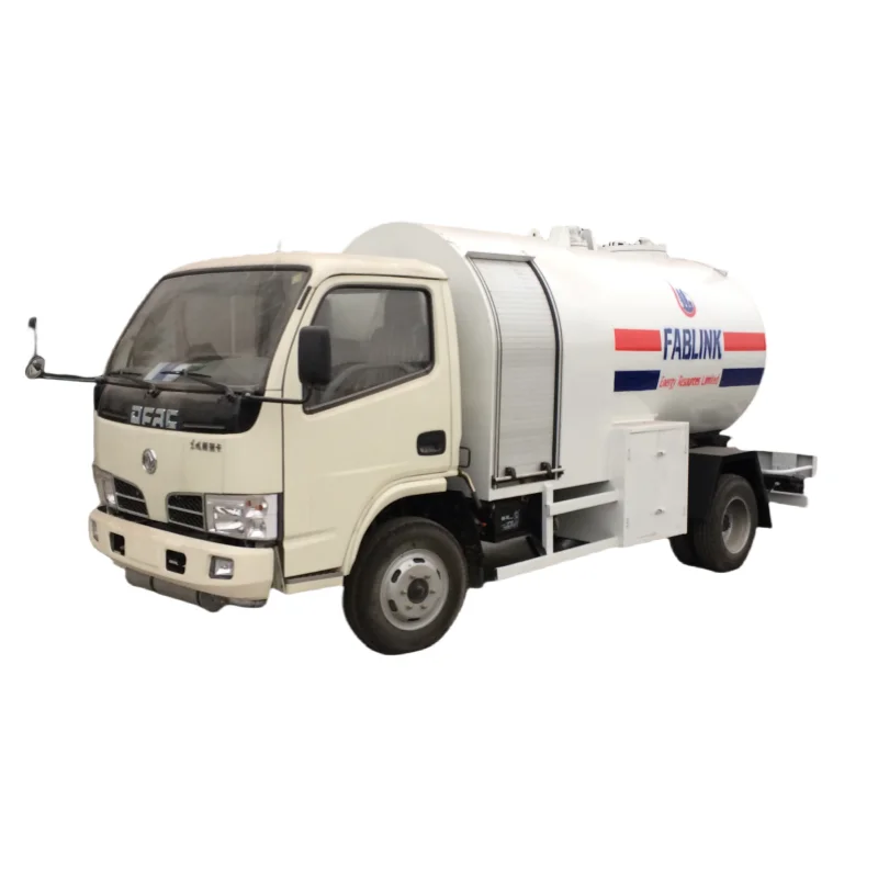Factory Price Gas Truck 4*2 LHD/RHD 5-8cbm lpg Fuel Dispensing Gasoline Storage Tank