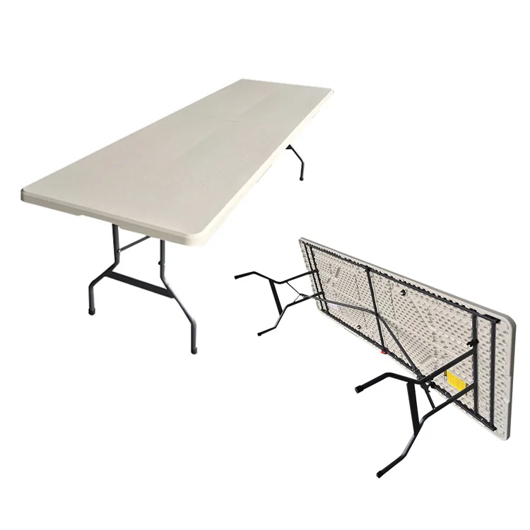 High Quality Outdoor Furniture Suitcase Plastic Camping Folding Table