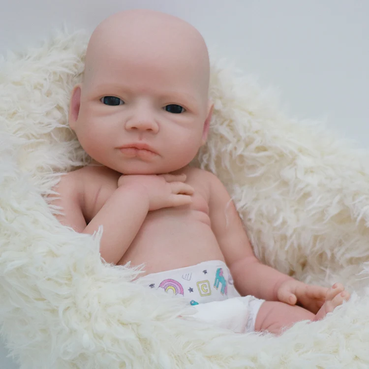 Кукла реборн в комплекте, силиконовое Полноразмерное платье, гибкие 3D куклы-младенцы, реалистичные куклы