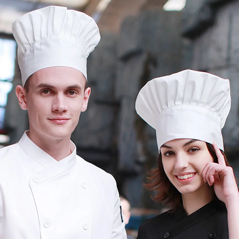 CHECKEDOUT Wholesale custom color adjustable fashion professional hotel restaurant chef hat