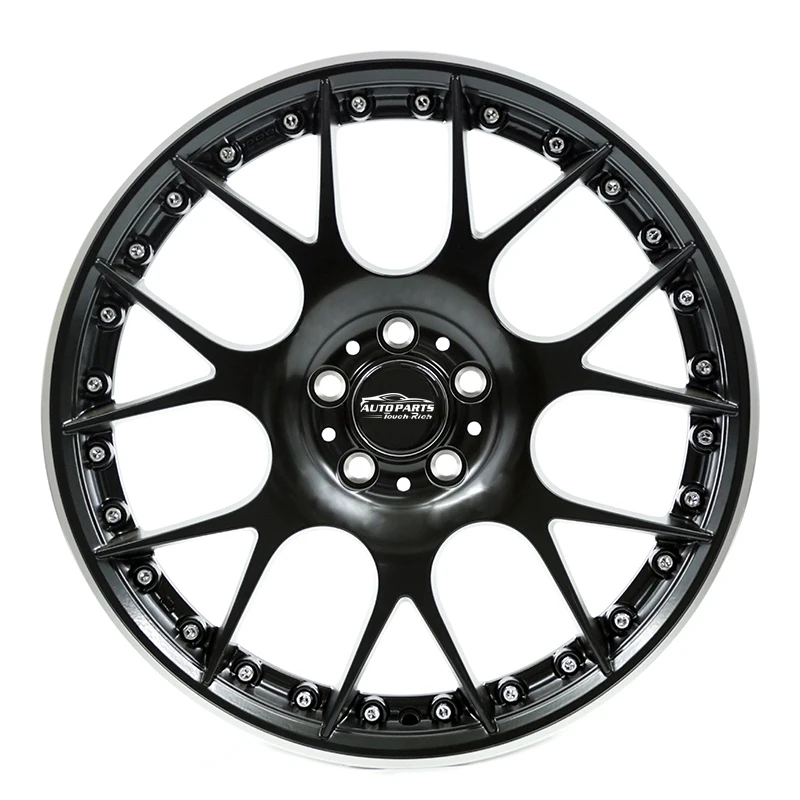 China Rayone Wheels Factory A048 Classical Mesh Design With Flat KS Center Cap For Passenger Car