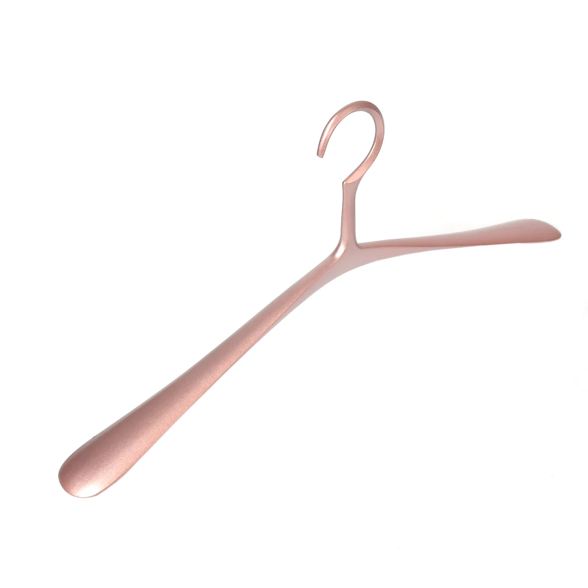 Deluxe Wide Shoulder Aluminum Hangers Heavy Duty Aluminum Coat Hangers for Display