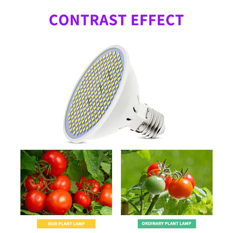 Лидер продаж светодиодная лампа для теплицы на заказ 3000K 8 Вт 200 выращивания растений в помещении