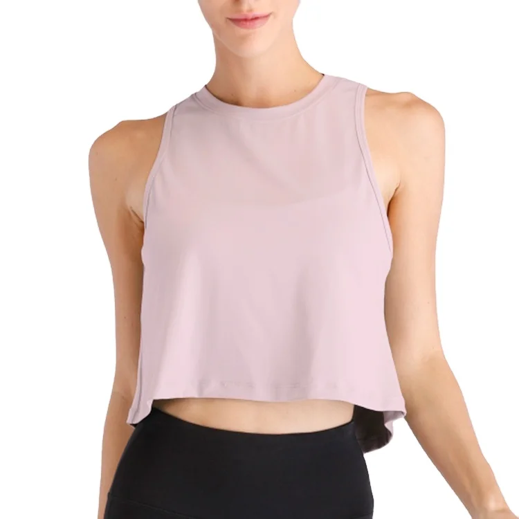 
Jiadi Crop Top Ladies Custom Printing Fitness Women Yoga Top Sports Workout Crop Crop 