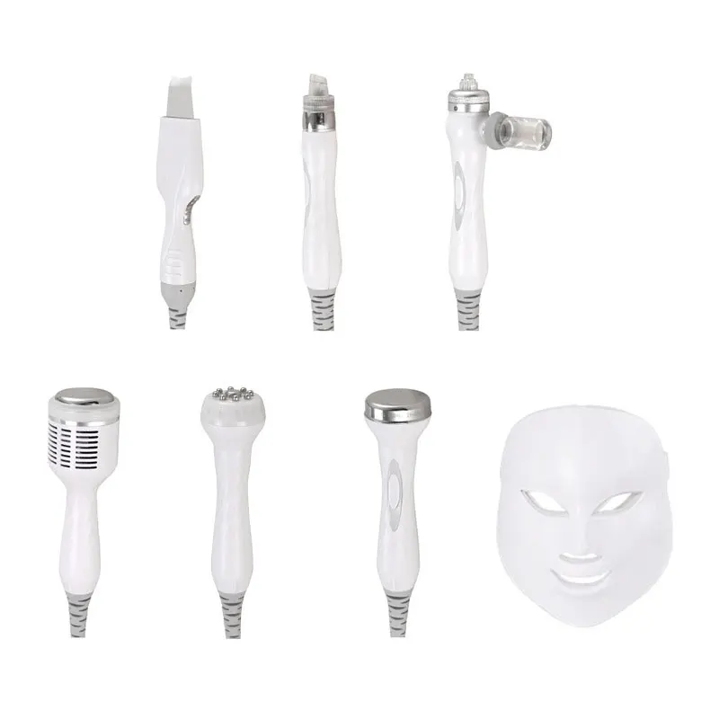 7 in 1 Hydro oxigen facial machine With Mirodermabrasion h2o2 clean facial jet peel cooling hydro spa beauty machine