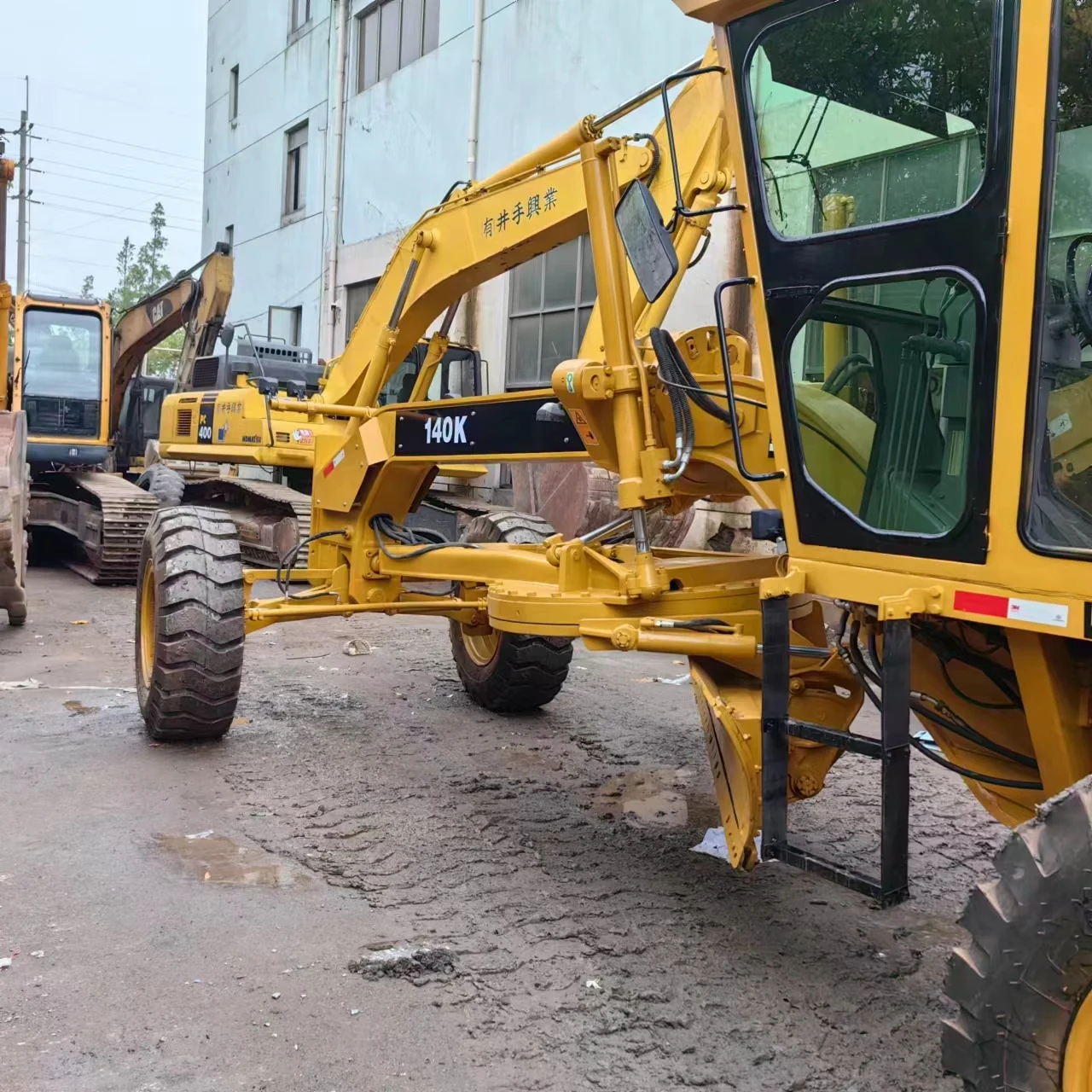USA Made Caterpillar 140K Motor Grader Road Construction Tractor, Caterpillar Motor Grader 140H 140K140M on Stock