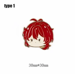 Wholesale Brooch Pin Cartoon flower Acrylic Badge Custom Made Cute  Lapel Pins Cartoon Clothes Hat Accessories