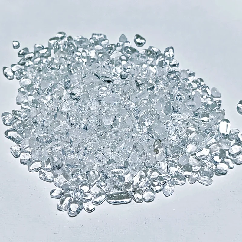Wholesale Natural clear quartz white rock crystals stones gravel tumbled stone
