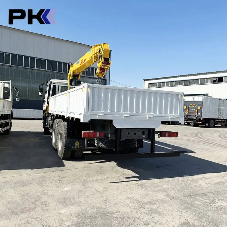 Sinotruck hohan кран с прямым кулаком автокран 25 тонн самосвал кранами