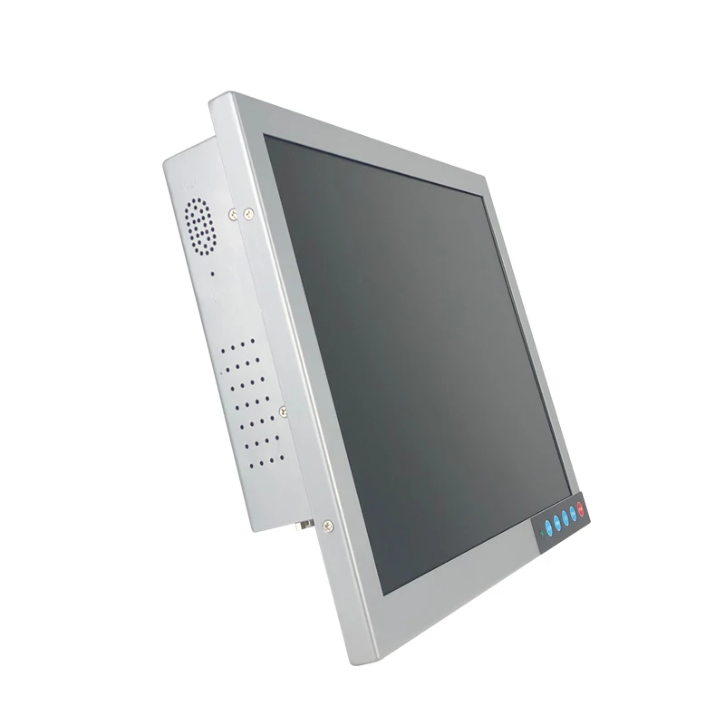 Wholesale cheap USB RS232 RS485 interface 15 inch metal shell square all in one computer