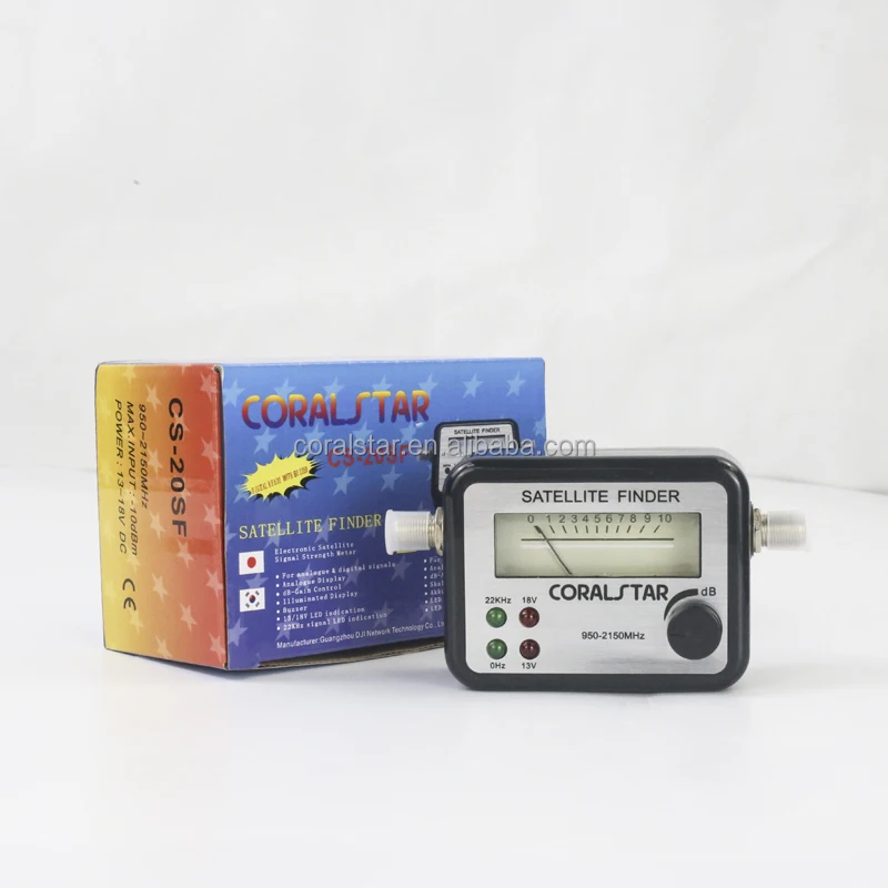 Coralstar оригинальный спутниковый Finder экран сигнала
