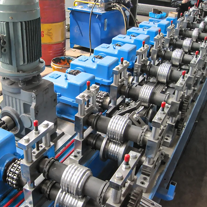 Full Automatic Silo Sidewall Vineyard Post Greenhouse Slot Metal Sheet Ag Panel Roll Forming Machine