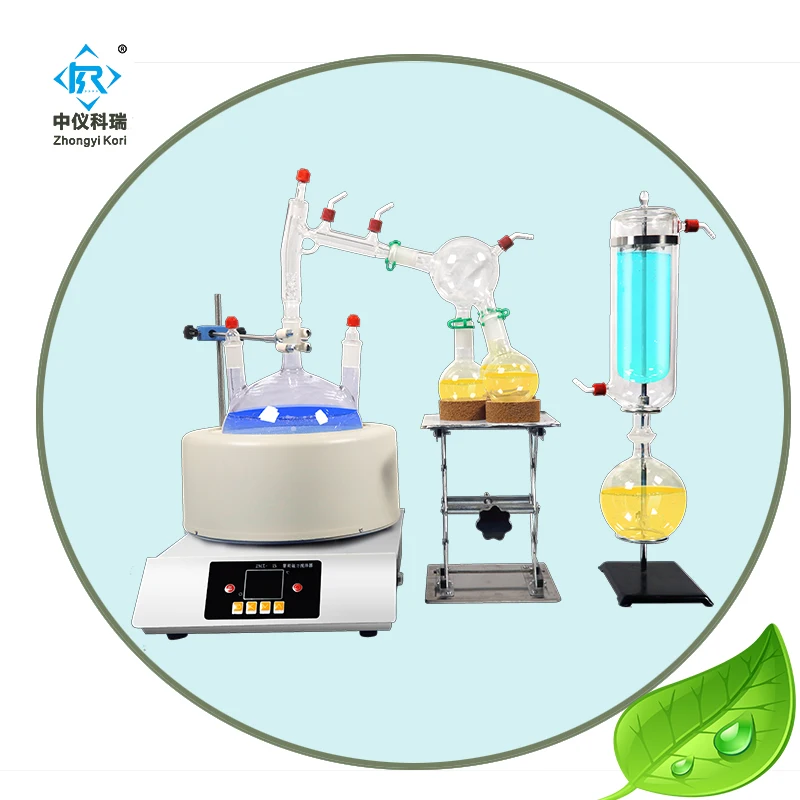 RE-2003  Chemistry Solvent Alcohol  Extraction Distillation  Rotary evaporator Rotavapor Vacuum Rotovap Evaporators glass lab