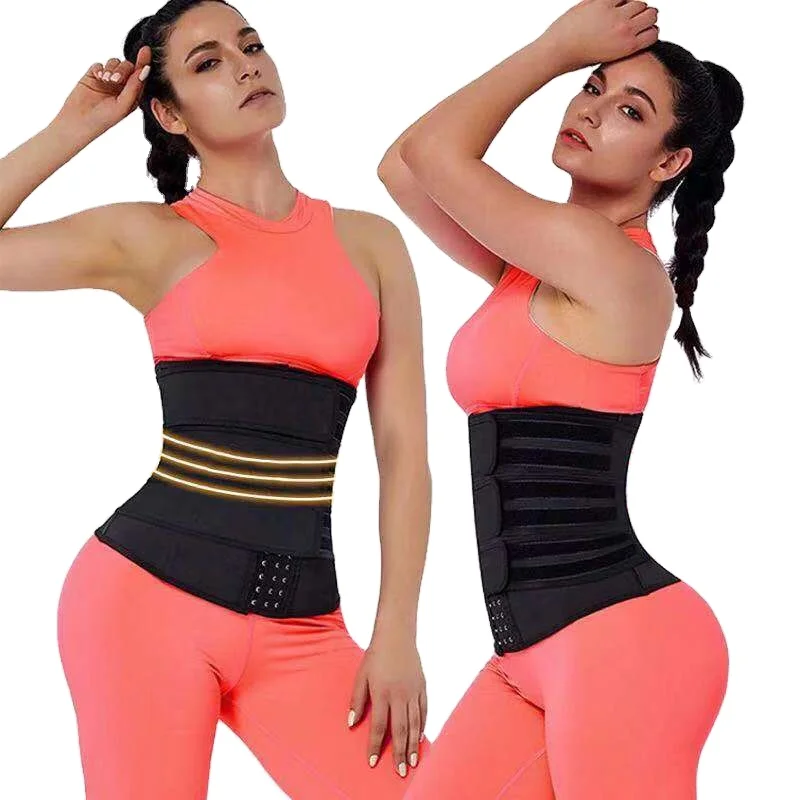 Gangsheng Hot Sale Body Shaper Women Dispositivo de entrenamiento lumbar Waist Slimming Corsets with 3 row hooks