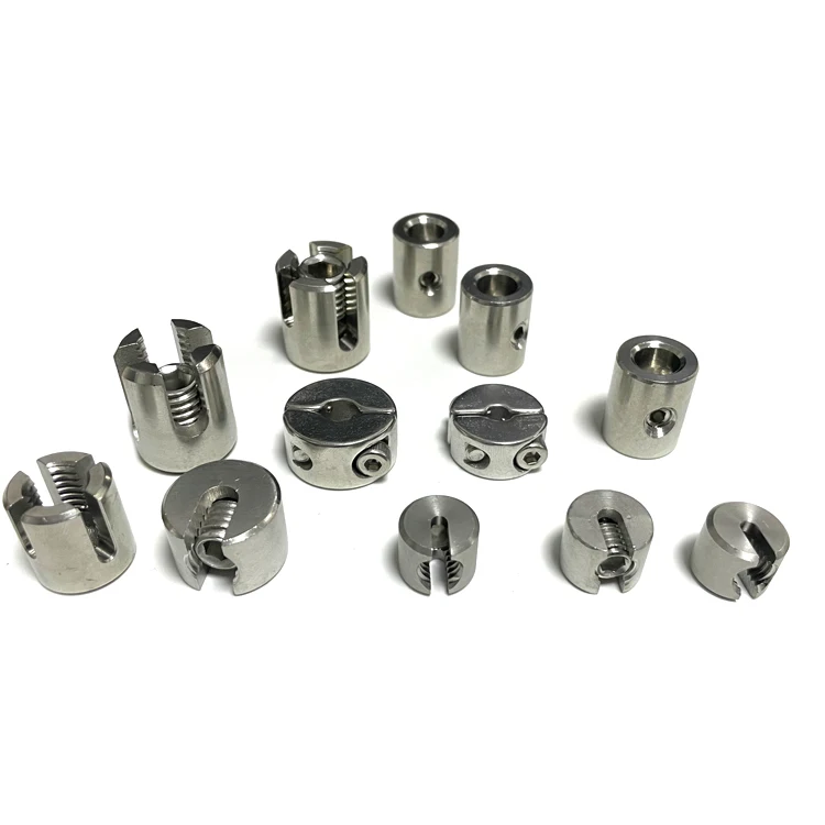 Custom manufacture stainless steel cable loop wire rope clip grip clamp stop end