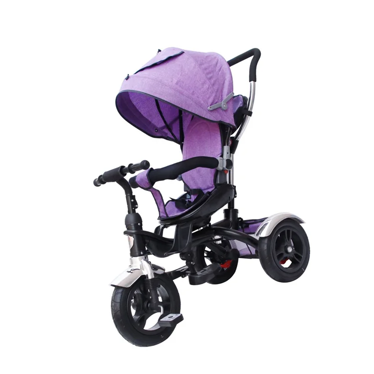 Great option comfortable light weight little boys and girls pram baby tricycle ride on toy online baby stroller