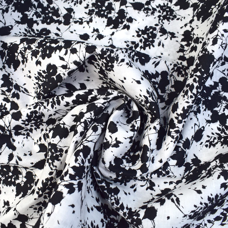 Ткань с принтом JYX Ramie для женской одежды в китайском стиле