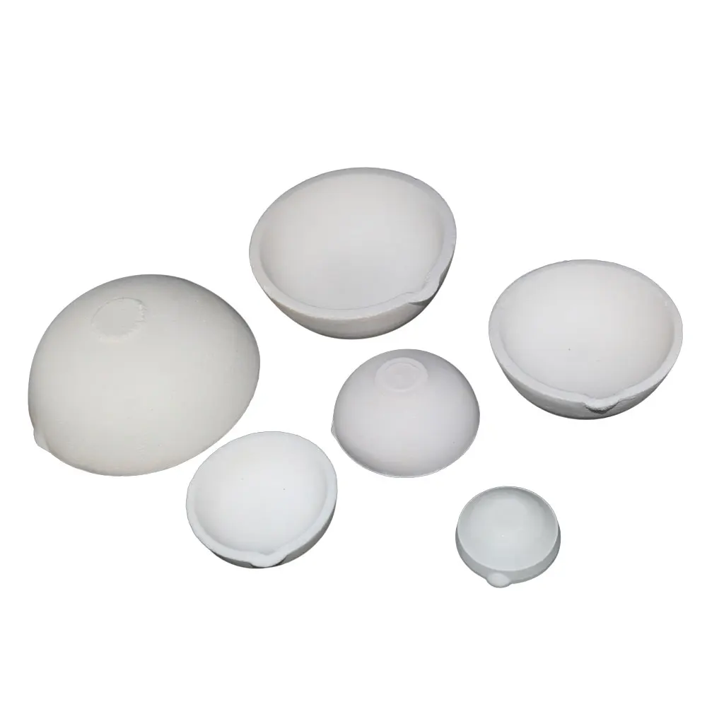 Quartz Melting Gold Bowl Fusion Welding Container Platinum Crucible High Temperature Resistant Casting Household Aluminum Tools
