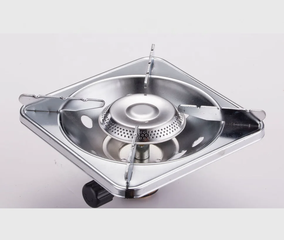 
Portable Camping Stove Picnic Stove Cookout Burner Cookware for 7/16 gas cartridge butane 220g/450g gas cartridge 