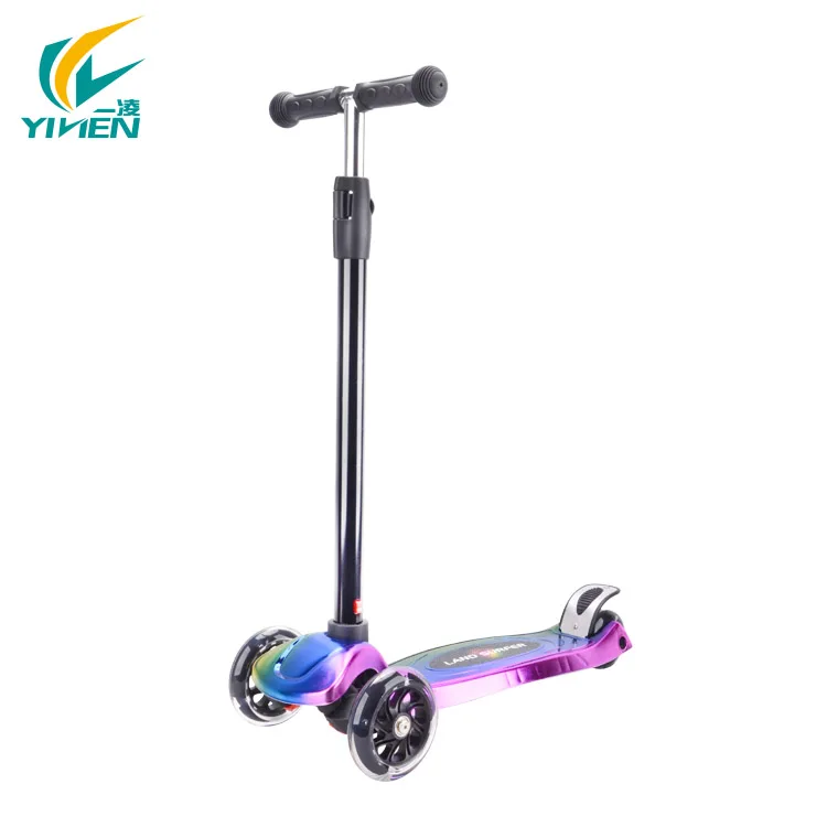 Регулируемая высота руля 3 Колеса детский скутер высокое качество