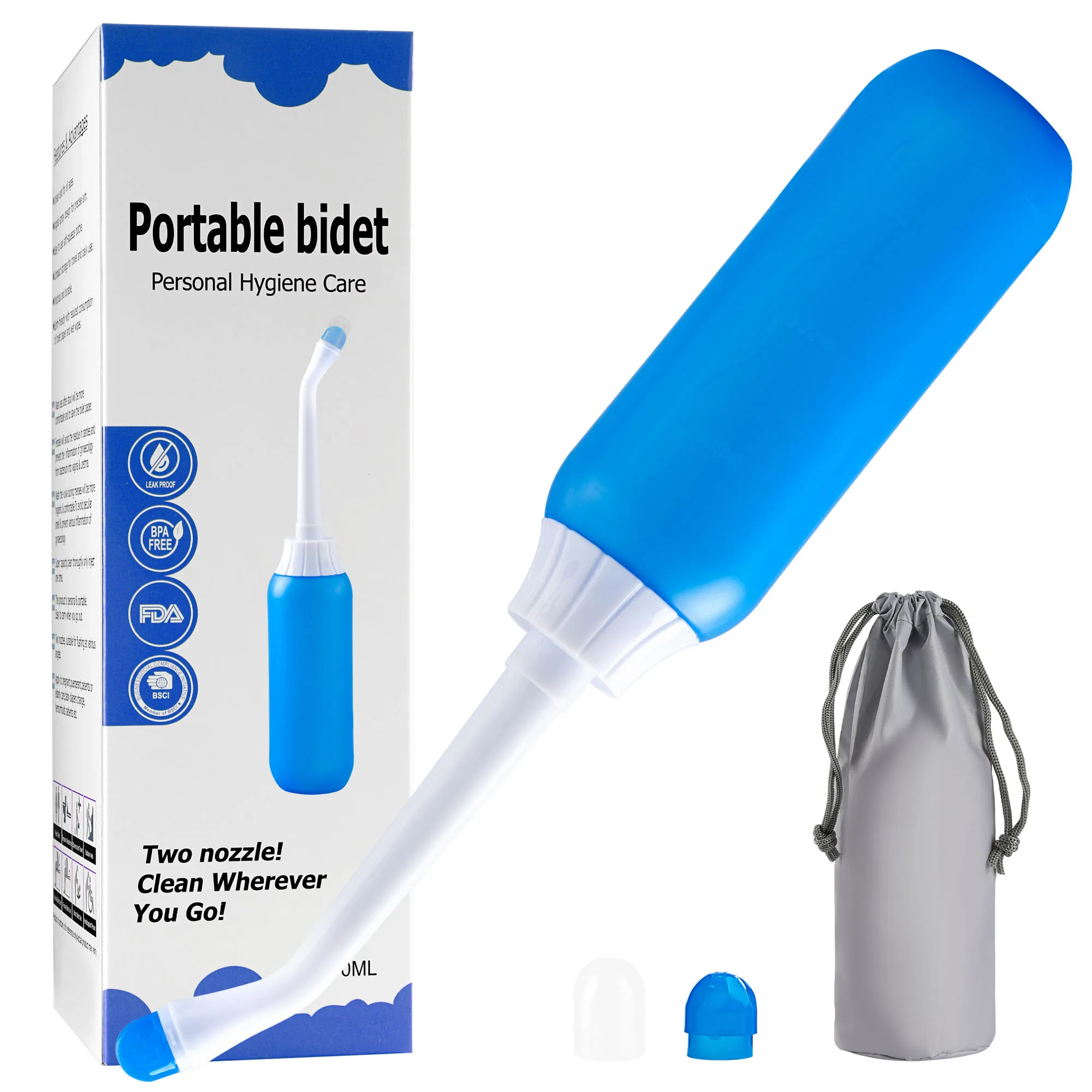Портативное биде Peri Bottle для женщин портативное путешествий ручное устройство мытья ягодиц